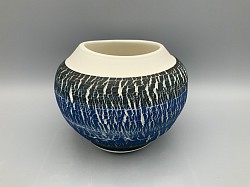 Petit Vase ovoïde porcelaine
